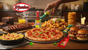 hot sauce on pizza