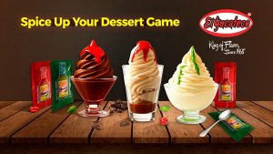hot sauce with dessert