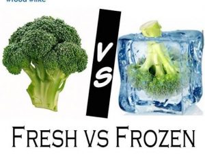 frozen foods nutrition